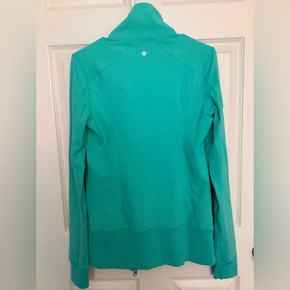 Lululemon Nice Asana Jacket Bali Breeze Size 8 - Picture 4 of 8